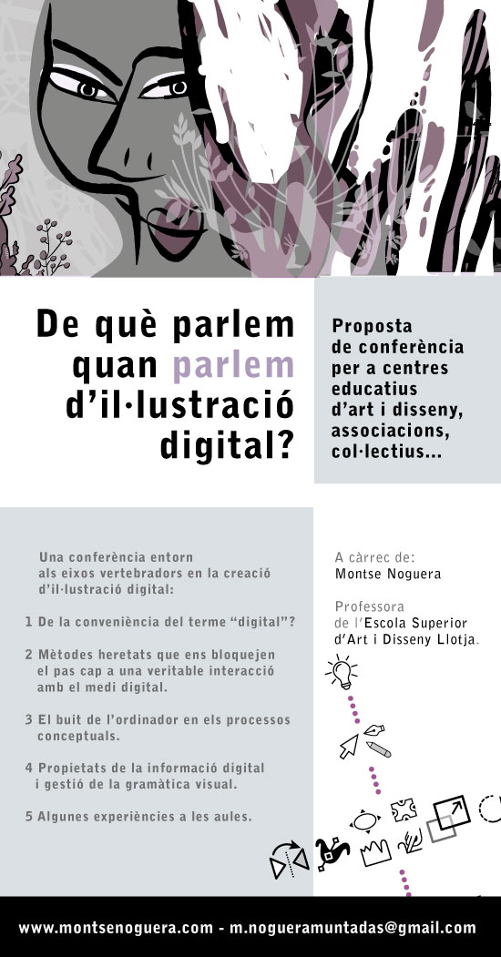 Conferencia ilustracion Montse Noguera